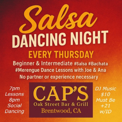 Salsa Dancing Night 1